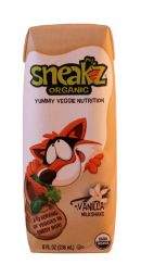 Sneakz Organic: Sneakz Vanilla Front