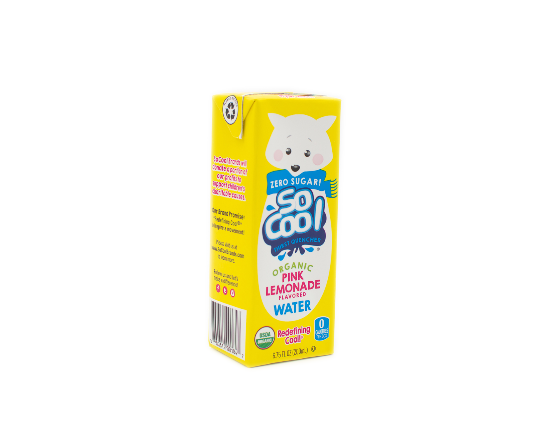 So Cool Thirst Quencher: Photo of Organic Pink Lemonade Flavored Water - So Cool Thirst Quencher (uploaded by company)