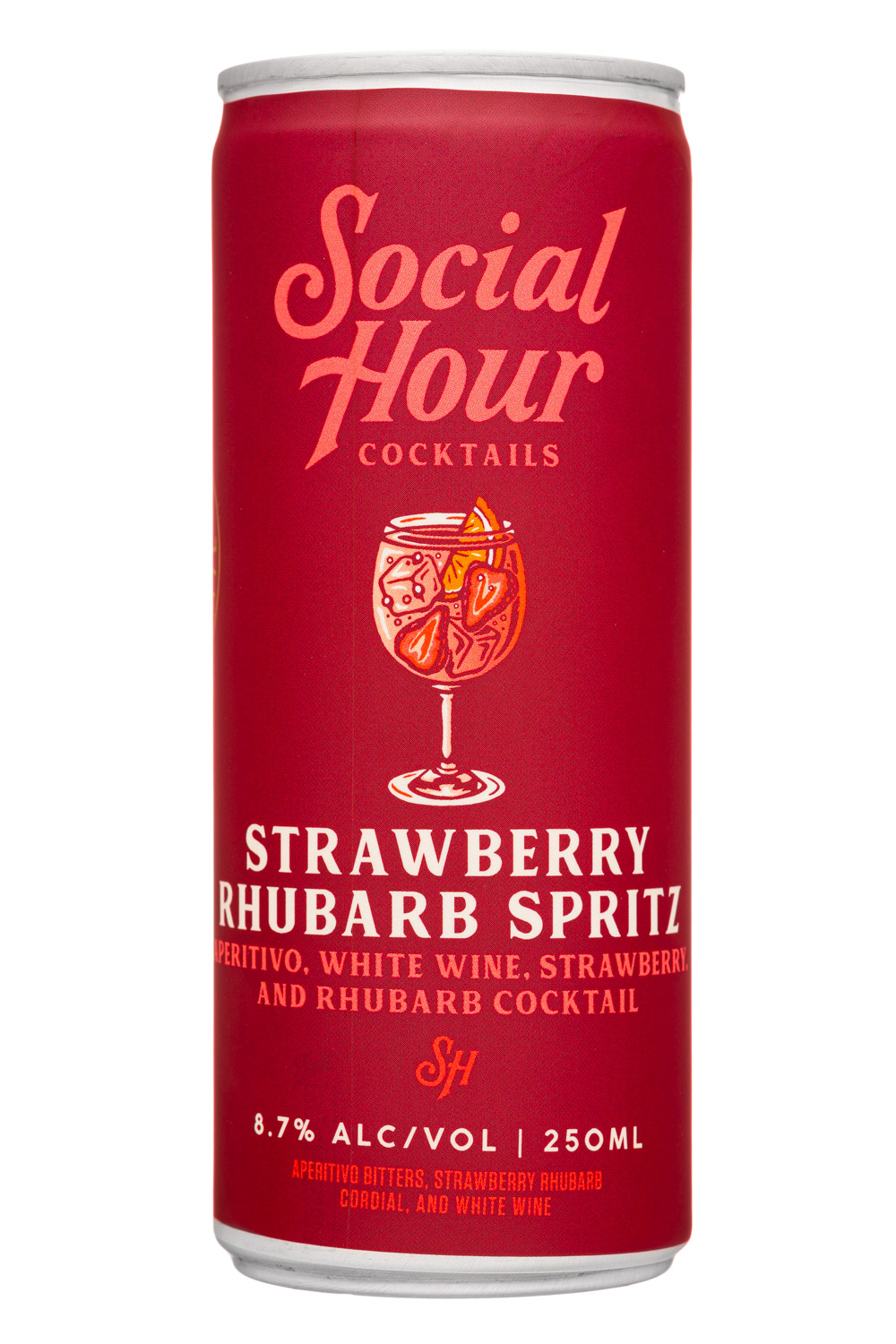 Strawberry Rhubarb Spritz