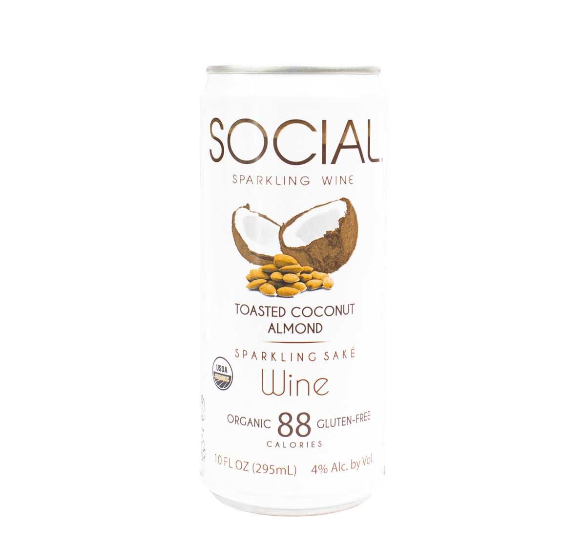 SOCIAL Sparkling: Toasted Coconut Almond