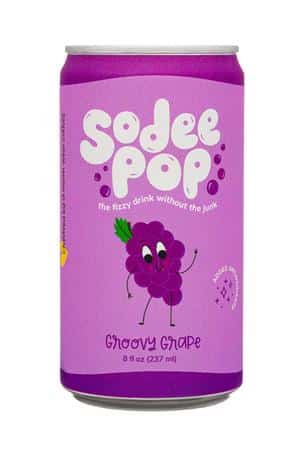 Sodee Pop: SodeePop-2025-8oz-Fizzy-GroovyGrape-Front