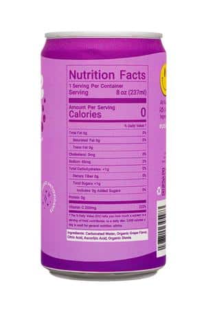Sodee Pop: SodeePop-2025-8oz-Fizzy-GroovyGrape-Facts