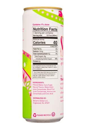 Soiree: Soiree-12oz-2023-Mocktail-Teajito-Facts