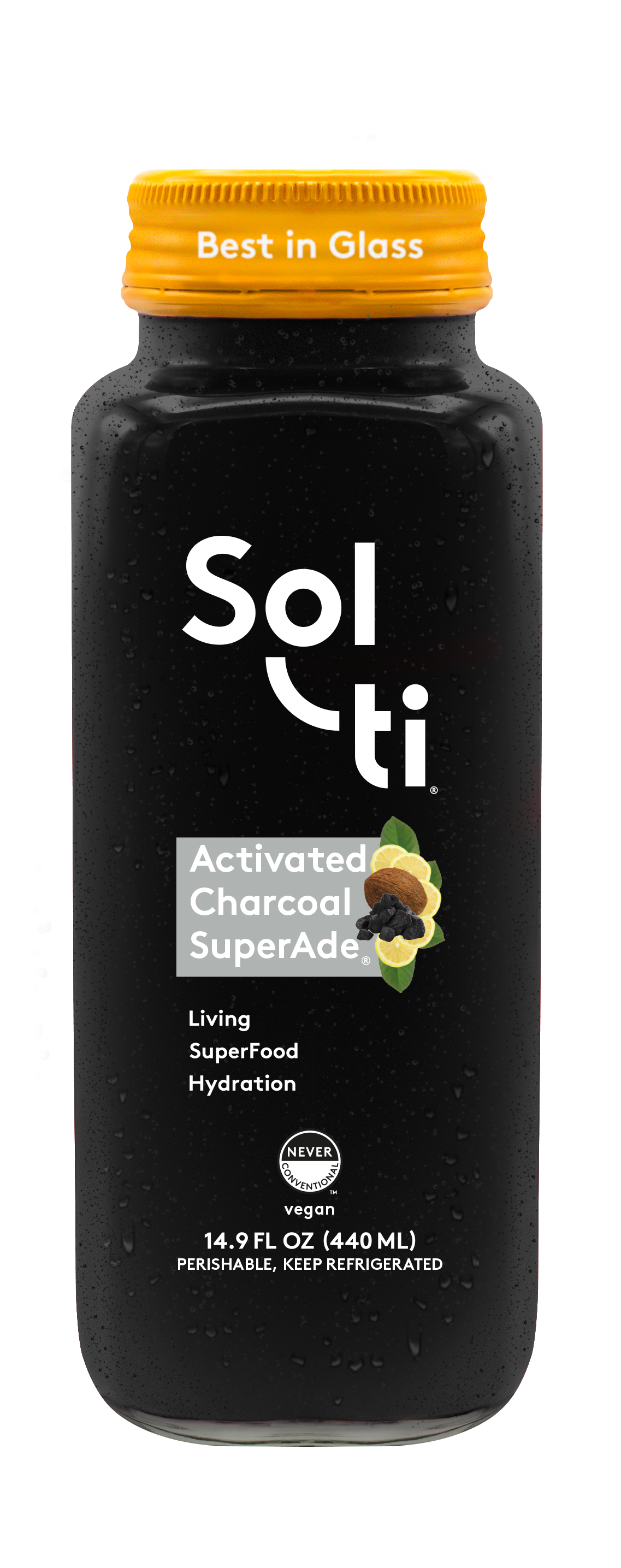 Sol-ti Juice: Photo of Coconut Charcoal Superade - Sol-ti Juice (uploaded by company)