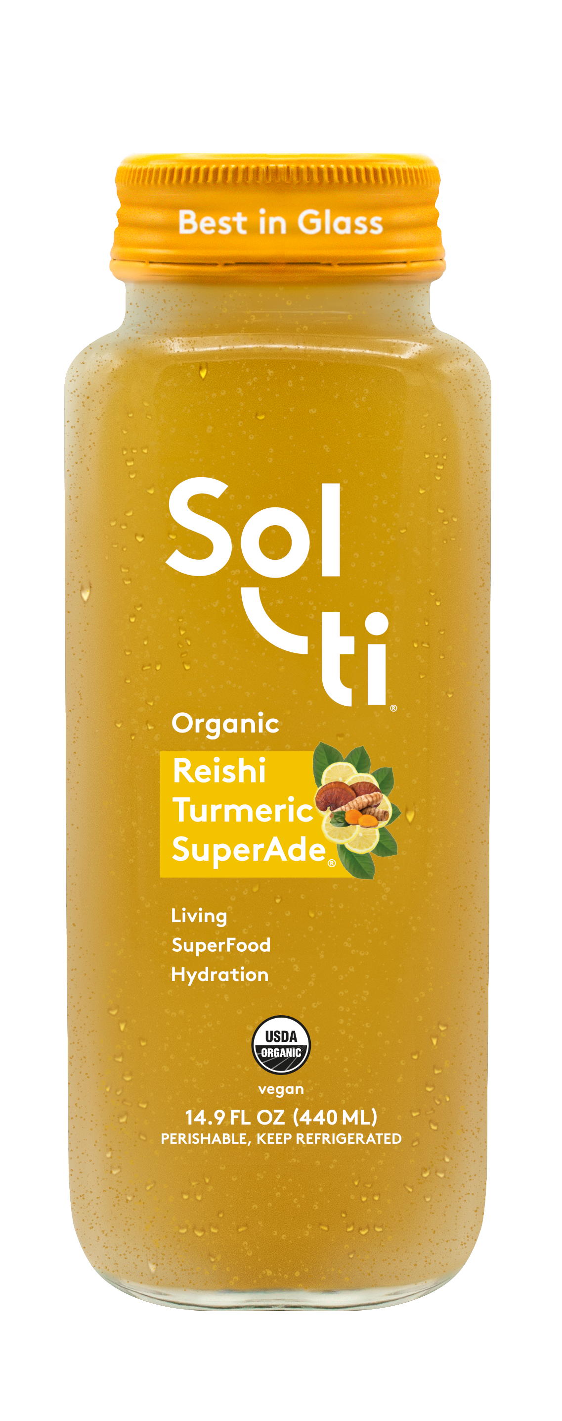 Sol-ti Juice: Photo of Reishi Turmeric SuperAde® - Sol-ti Juice (uploaded by company)
