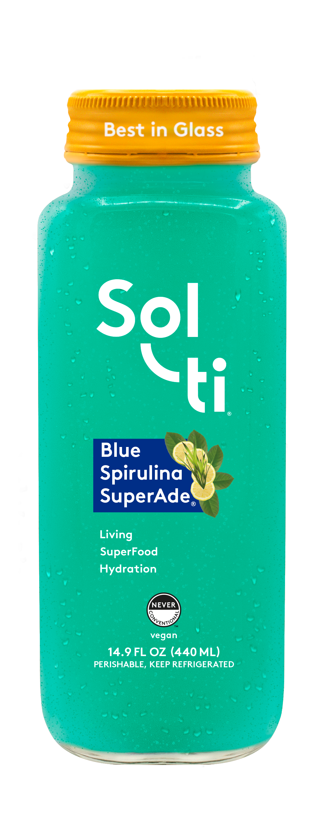 Photo of Blue Spirulina SuperAde® - Sol-ti Juice (uploaded by company)