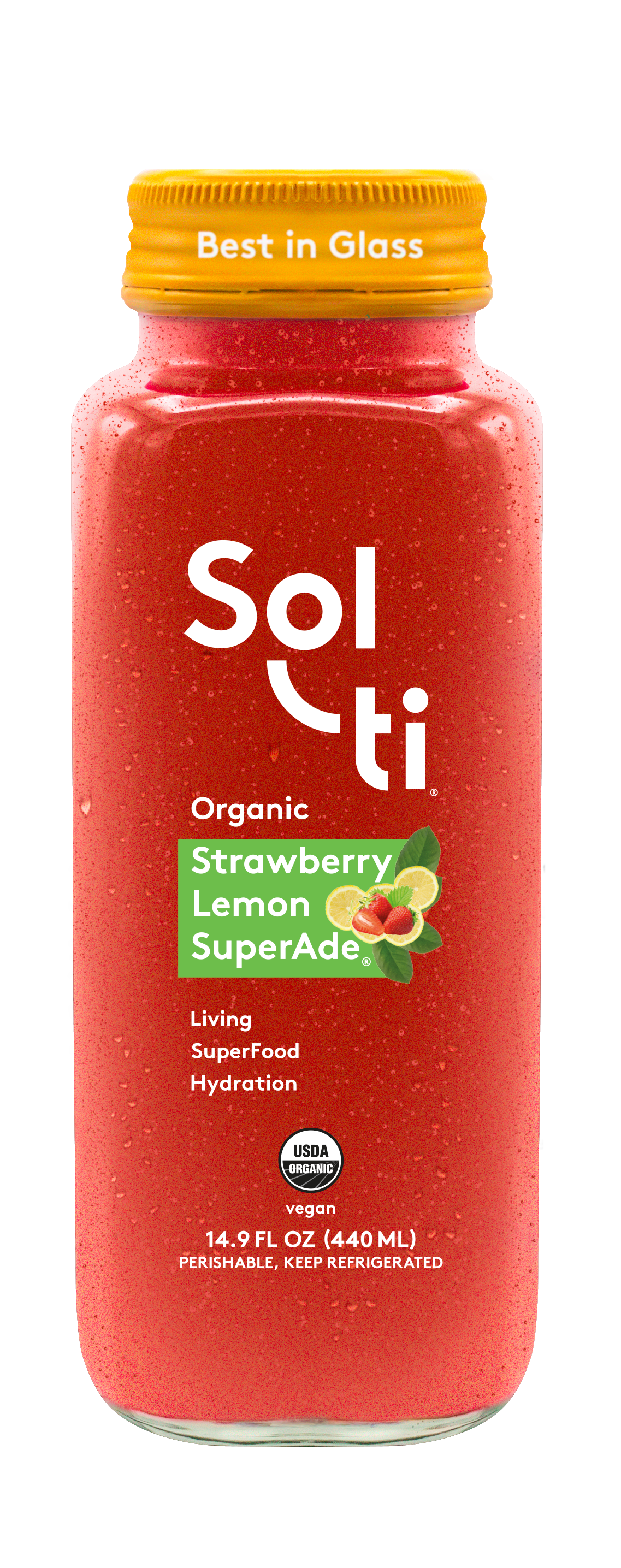 Sol-ti Juice: Photo of Strawberry Lemon SuperAde® - Sol-ti Juice (uploaded by company)