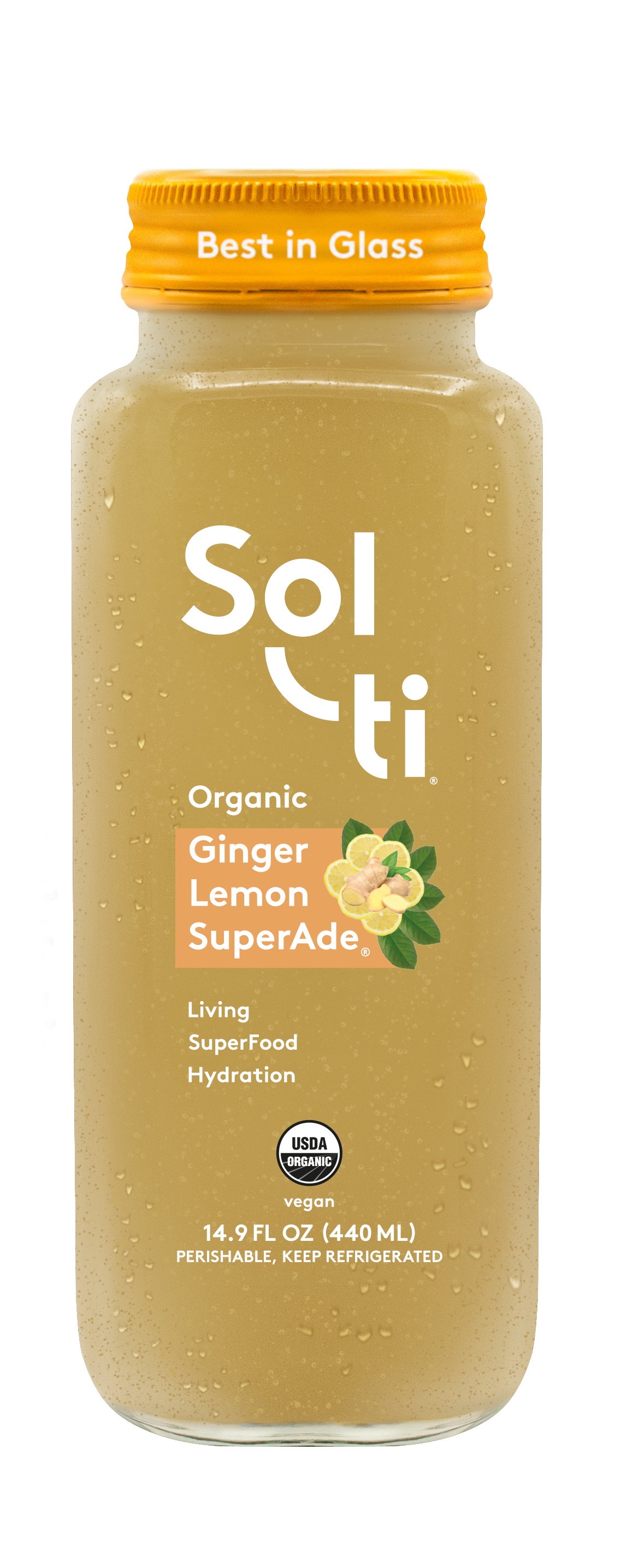 Photo of Ginger Lemon SuperAde® - Sol-ti Juice (uploaded by company)