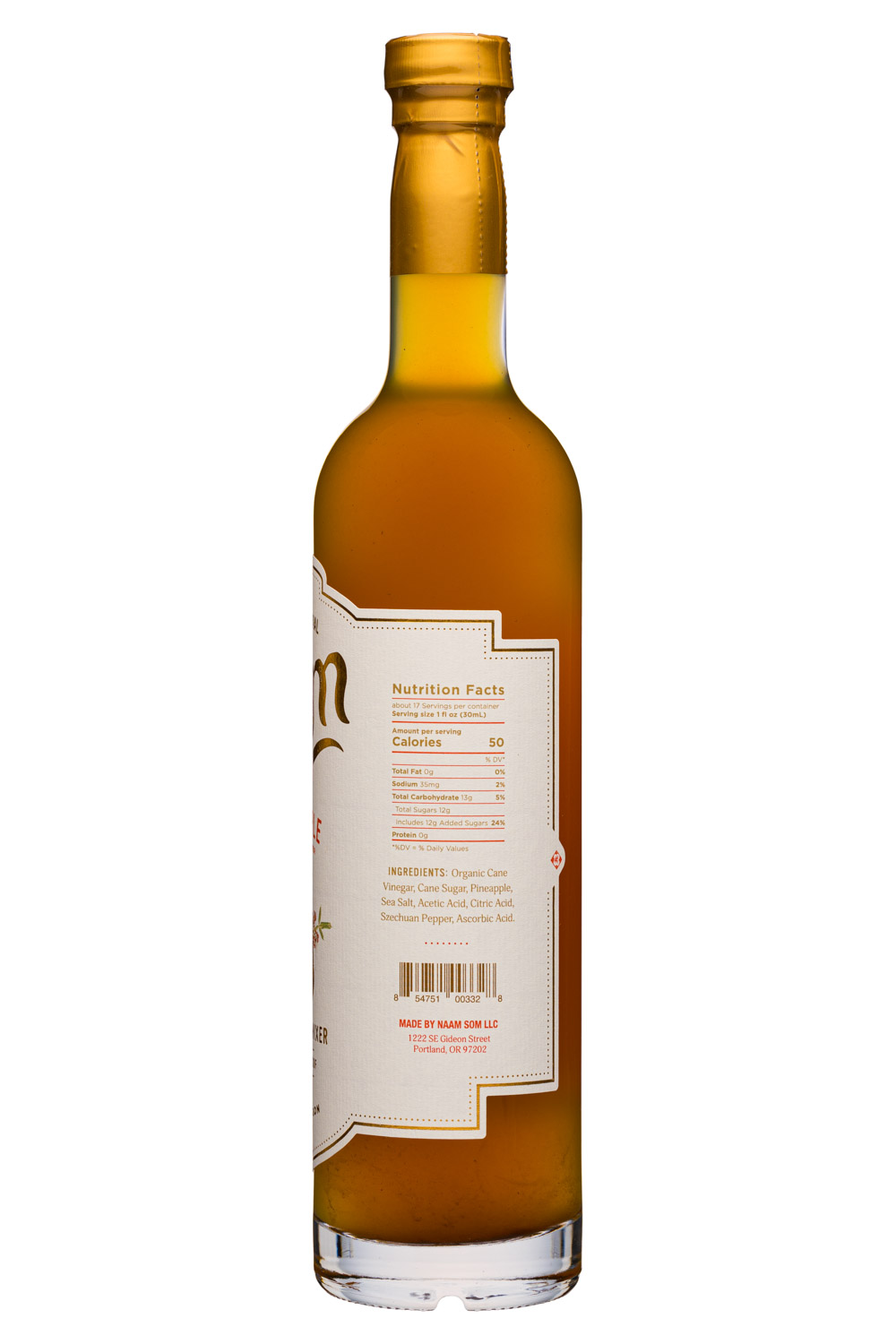 Som: Som-17oz-VinegarCordialMixer-Pineapple-Facts