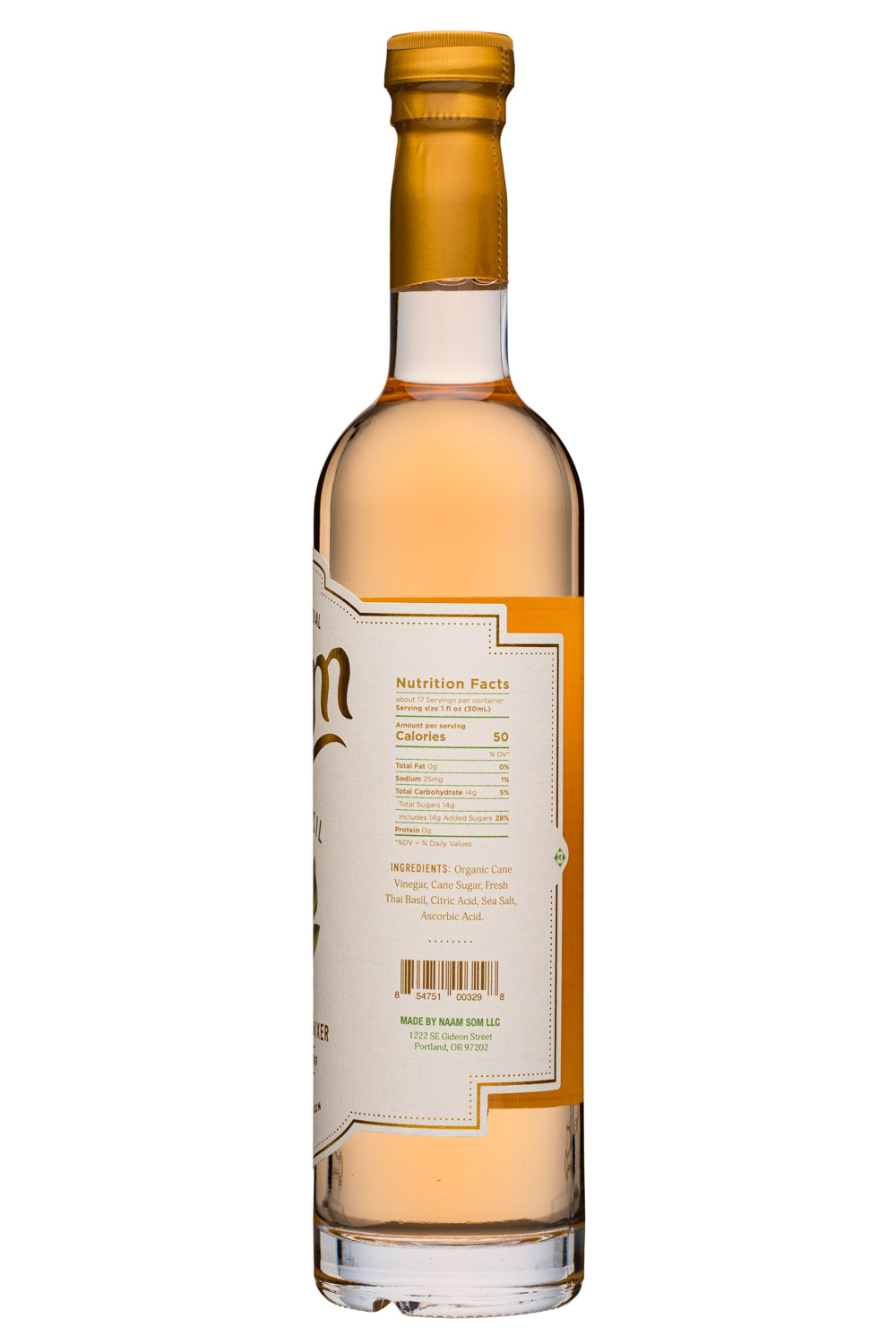 Som: Som-17oz-VinegarCordialMixer-ThaiBasil-Facts