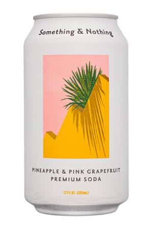 Something & Nothing: SomethingAndNothing-12oz-2025-PremiumSoda-PineGrape-Front