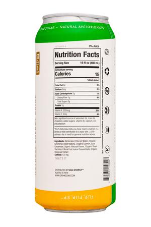 SOMI: Somi-16oz-2022-MatchaEnergy-FancyMango-Facts