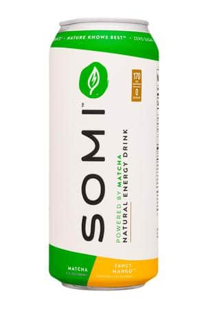 SOMI: Somi-16oz-2022-MatchaEnergy-FancyMango-Front