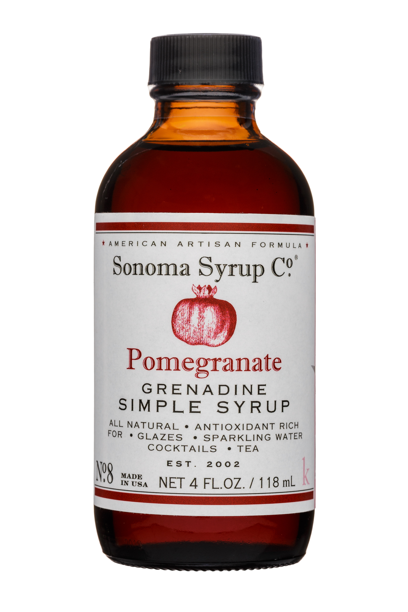 Pomegranate Grenadine Simple Syrup