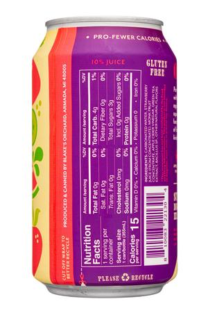Sorta Pop: SortaPop-12oz-2023-ProbSoda-StrawbWaterCucumber-Facts
