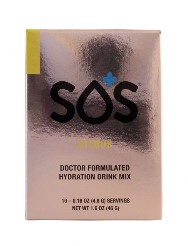 SOS Rehydrate: SOS Citrus Front