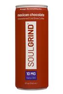Soul Grind: SoulGrind-8oz-2020-ColdBrewCoffee-MexicanChoc-Front