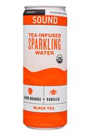 Sound Sparkling Tea: Sound-12oz-TeaInfusedSparklingWater-Black-Front