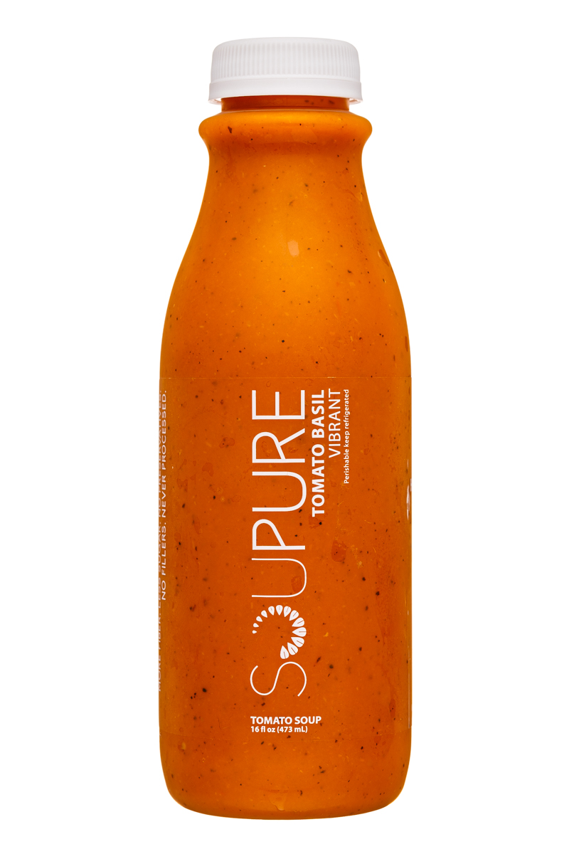 Soupure: Soupure-16oz-TomatoBasil-Vibrant-Front