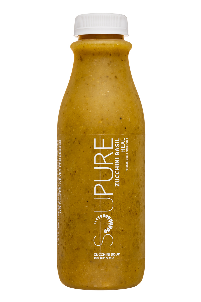 Soupure: Soupure-16oz-ZucchiniBasil-Heal-Front