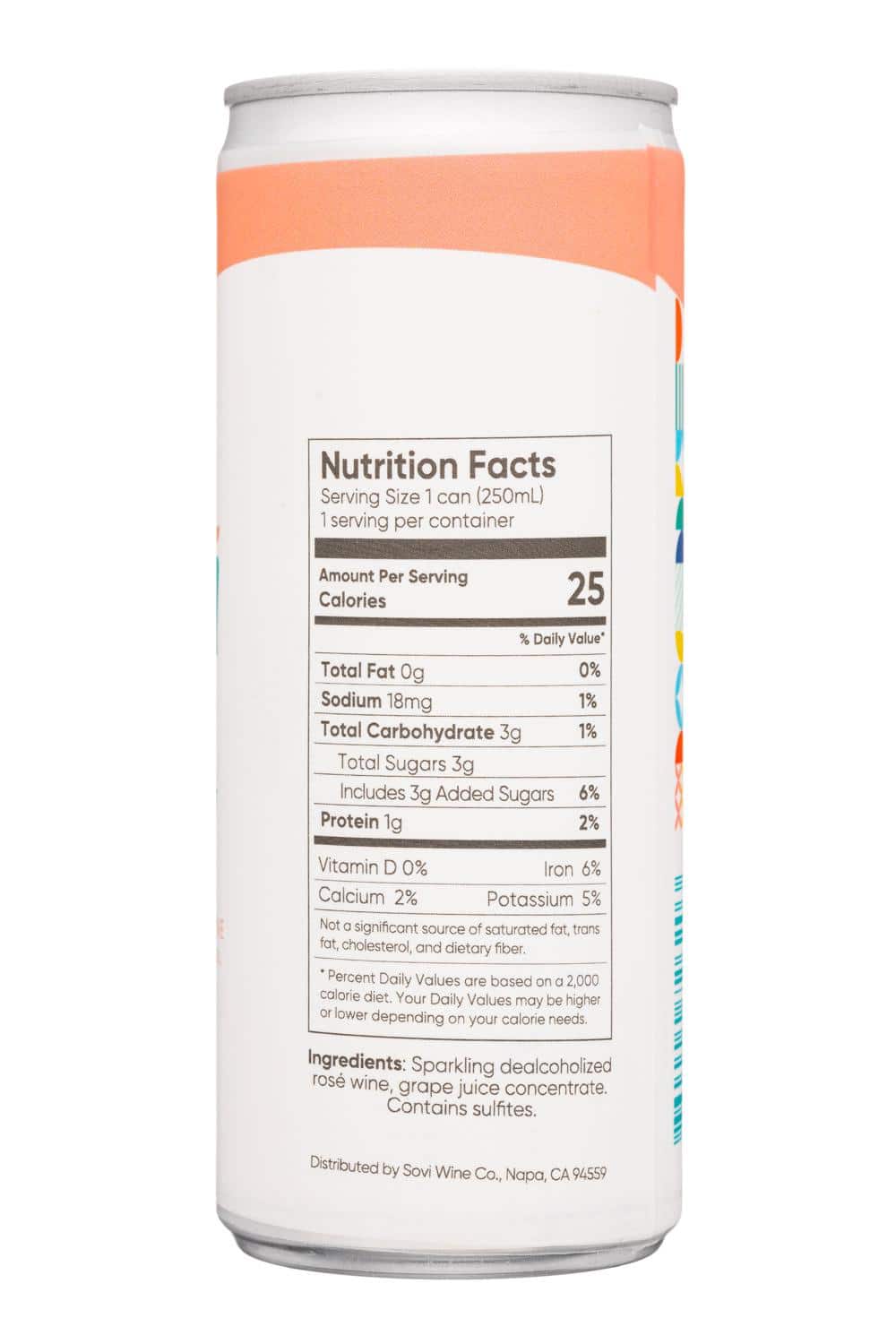 Sovi: Sovi-8oz-2022-NonAlcWine-Sparkling-Rose-Facts
