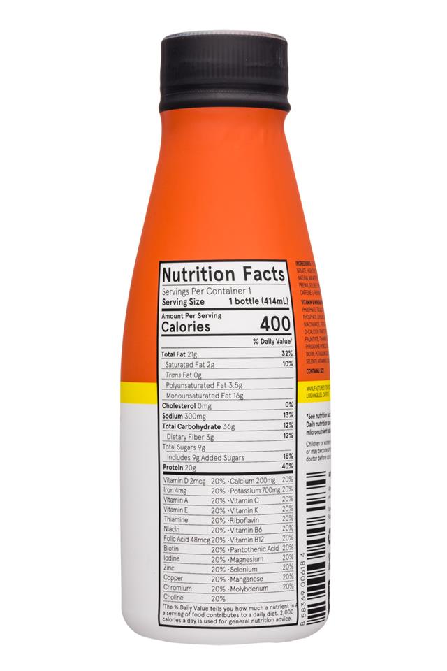 Soylent: Soylent-14oz-Nov18-RTDMeal-CafeChai-Facts