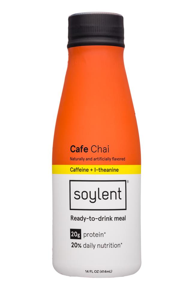 Soylent: Soylent-14oz-Nov18-RTDMeal-CafeChai-Front