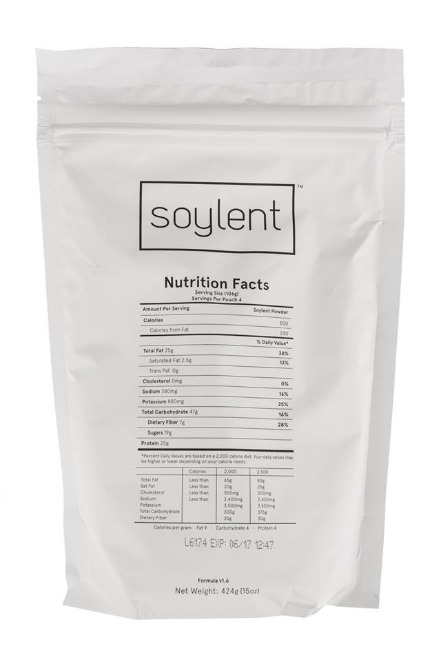 Soylent: Soylent-Facts