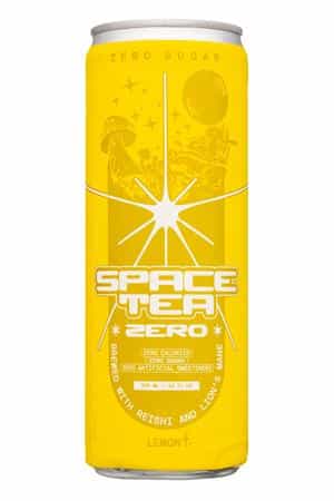 Space Tea: SpaceTea-12oz-2023-Zero-Lemon-Front