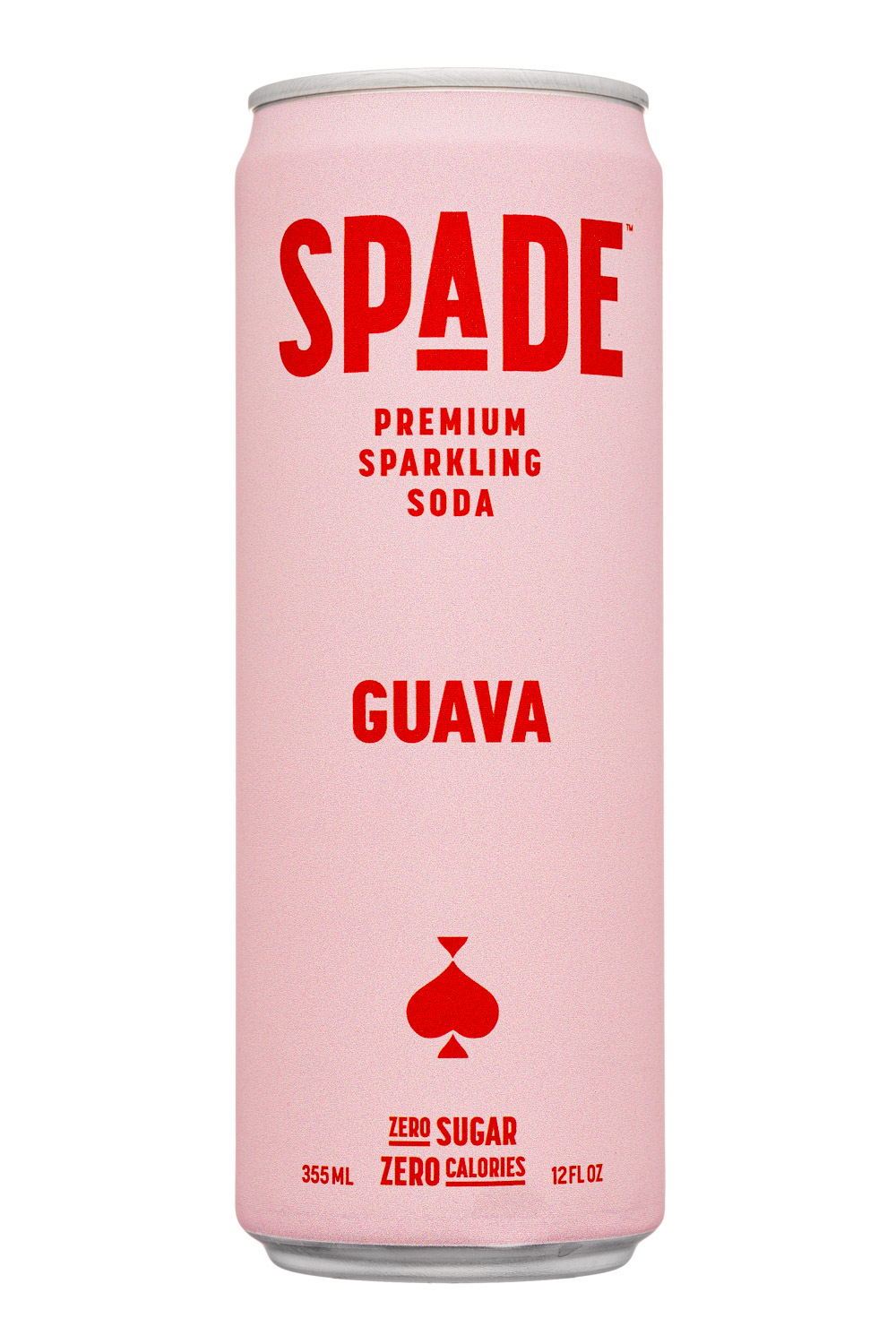 Spade: Spade-12oz-2023-PremiumSoda-Guava-Front