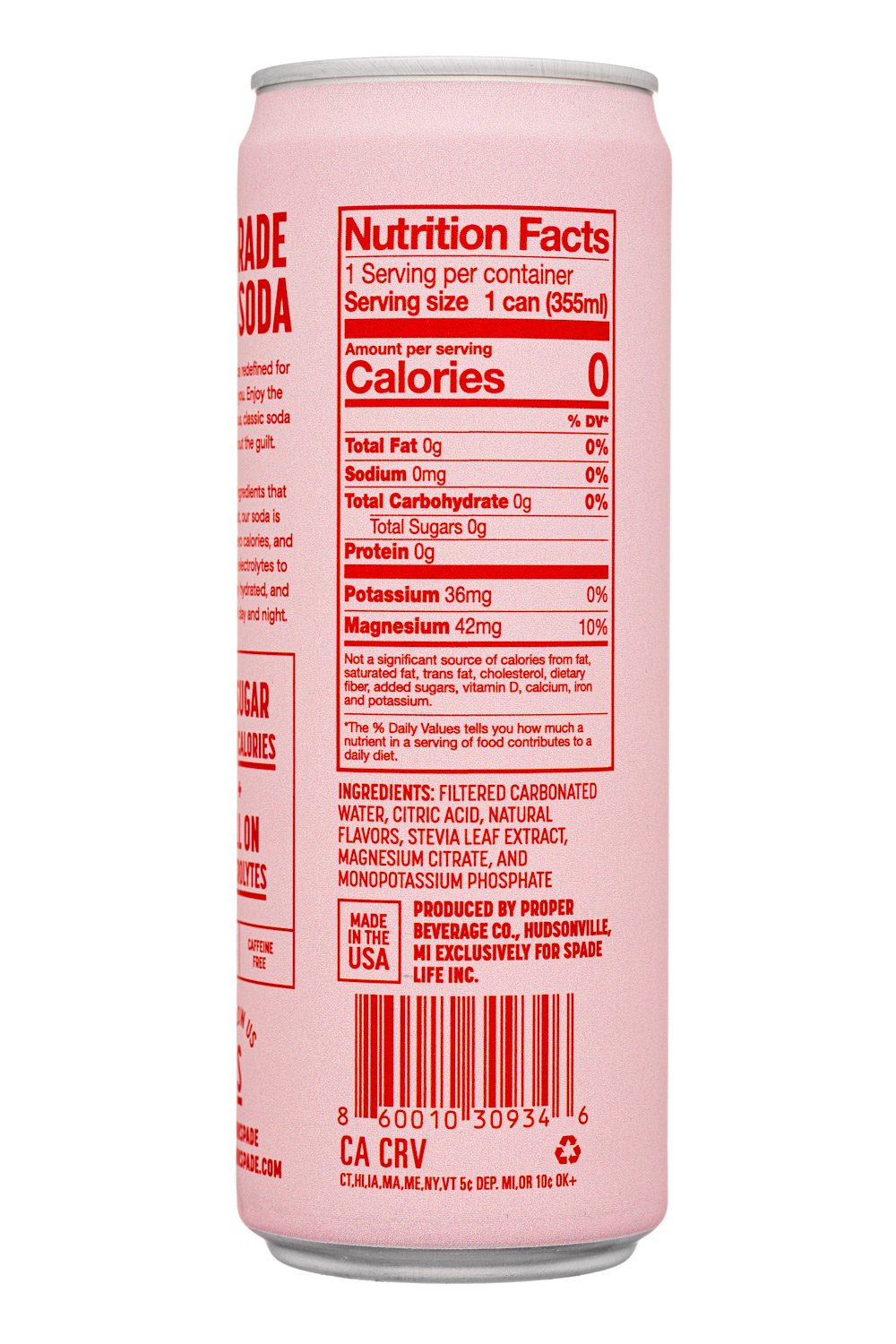 Spade: Spade-12oz-2023-PremiumSoda-Guava-Facts