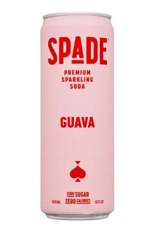 Spade: Spade-12oz-2023-PremiumSoda-Guava-Front