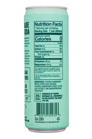 Spade: Spade-12oz-2023-PremiumSoda-KiwiStrawb-Facts