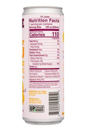 Spare Tonic: SpareTonic-12oz-2023-SparklingTonic-PassionYuzu-Facts