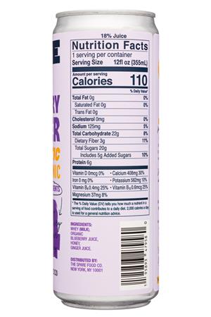 Spare Tonic: SpareFoodCo-12oz-2022-Tonic-Sparkling-BluebGinger-Facts
