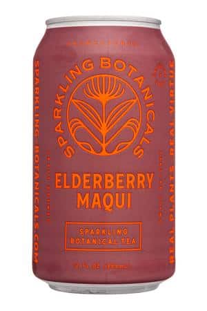 Rishi Tea & Botanicals: SparklingBotanicals-12oz-2023-BotanicalTea-ElderberryMaqui-Front