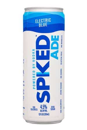 Spiked Ade: SpikedAde-12oz-2025-Electric-Blue