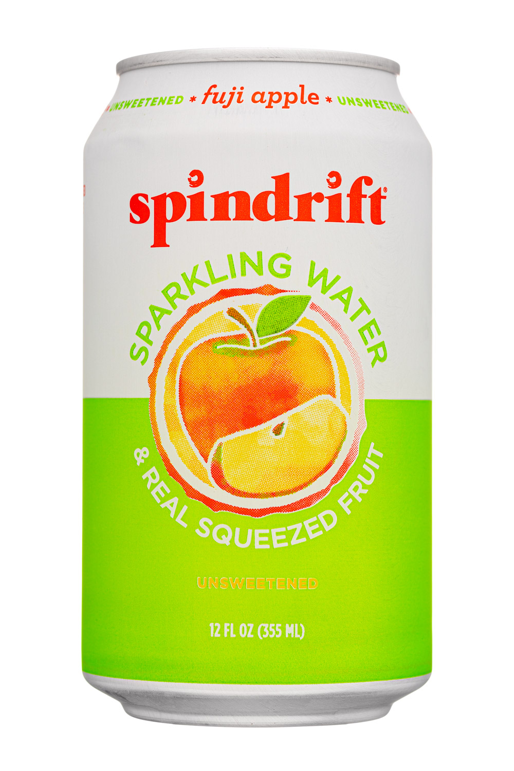 Apple - FRI Unsweetened Fuji Apple | Spindrift | BevNET.com Product