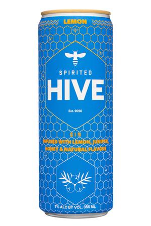 Spirited Hive: SpiritedHive-355ml-2022-Gin-Lemon
