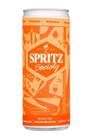 Spritz Society: SpritzSociety-8oz-2023-Peach
