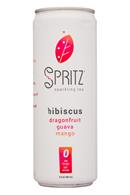 Spritz Tea: Spritz-12oz-SparklingTea-Hibiscus-Front
