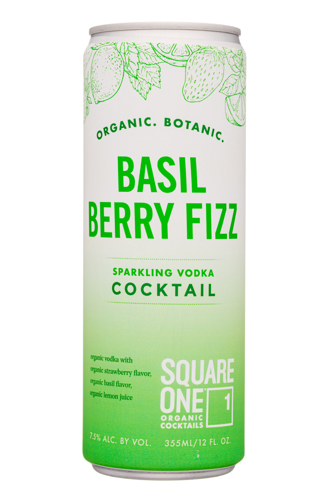 Basil Berry Fizz