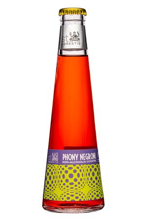 Phony Negroni (Non-Alcoholic Cocktail) | St. Agrestis | BevNET.com ...