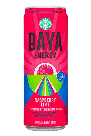 Starbucks Baya Energy: Starbucks-12oz-2022-BayaEnergy-RaspLime-Front