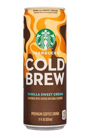 Starbucks Cold Brew Coffee: Starbucks-11oz-2024-ColdBrew-VanillaSweetCream-Front