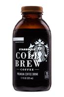 Starbucks Cold Brew Coffee: Starbucks-ColdBrew-11oz-Black-Front