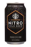 Starbucks Cold Brew Coffee: Starbucks-10oz-2020-NitroColdBrew-Black-Front