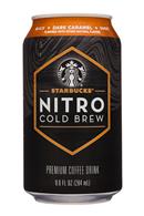 Starbucks Cold Brew Coffee: Starbucks-10oz-2020-NitroColdBrew-DarkCaramel-Front