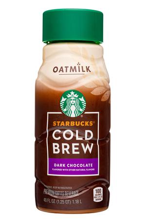 Starbucks Cold Brew Coffee: Oatmilk-40z-2022-ColdBRew-DarkChoc-Front