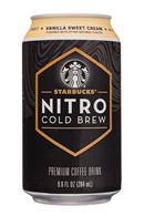 Starbucks Cold Brew Coffee: Starbucks-10oz-2020-NitroColdBrew-VanillaSweet-Front